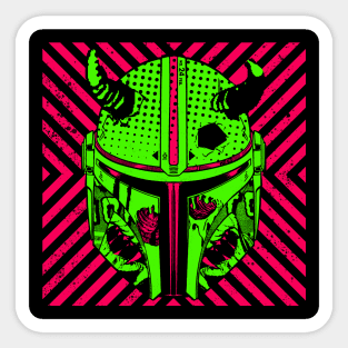 Pop Art Bounty Hunter Sticker